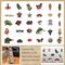 TRAMIN 100 PCS Vintage Posters, Collage Kit Aesthetic Pictures, Cottagecore Room Decor for Bedroom, Cute Dorm Photo Wall Decor for Teen Girls, Botanical Wall Art…
